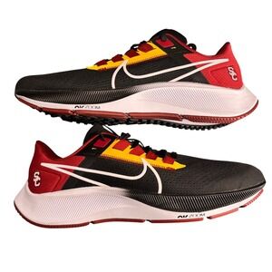 Nike‎ Air Zoom Pegasus 38 USC Trojans Mens 11 Black Red Gold Running NWOB